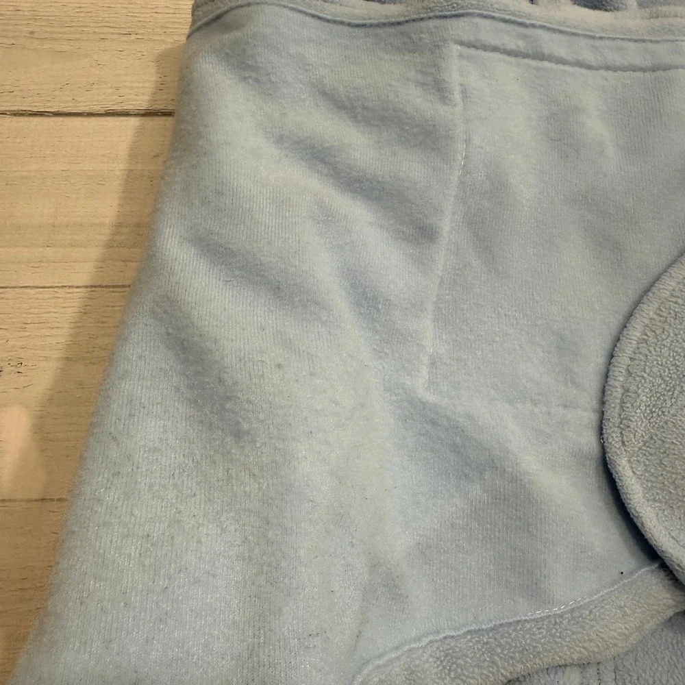 Halo wearable sleep sack swaddle blue fleece NEWBORN
